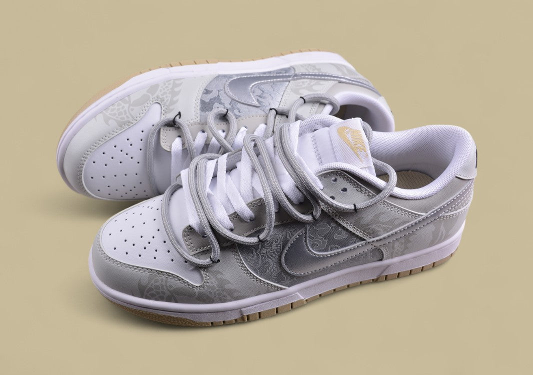 Nk Dunk Low Dragon Year Limited Edition Yinlong Silk Patch SB Strap Low Top Casual Sneakers