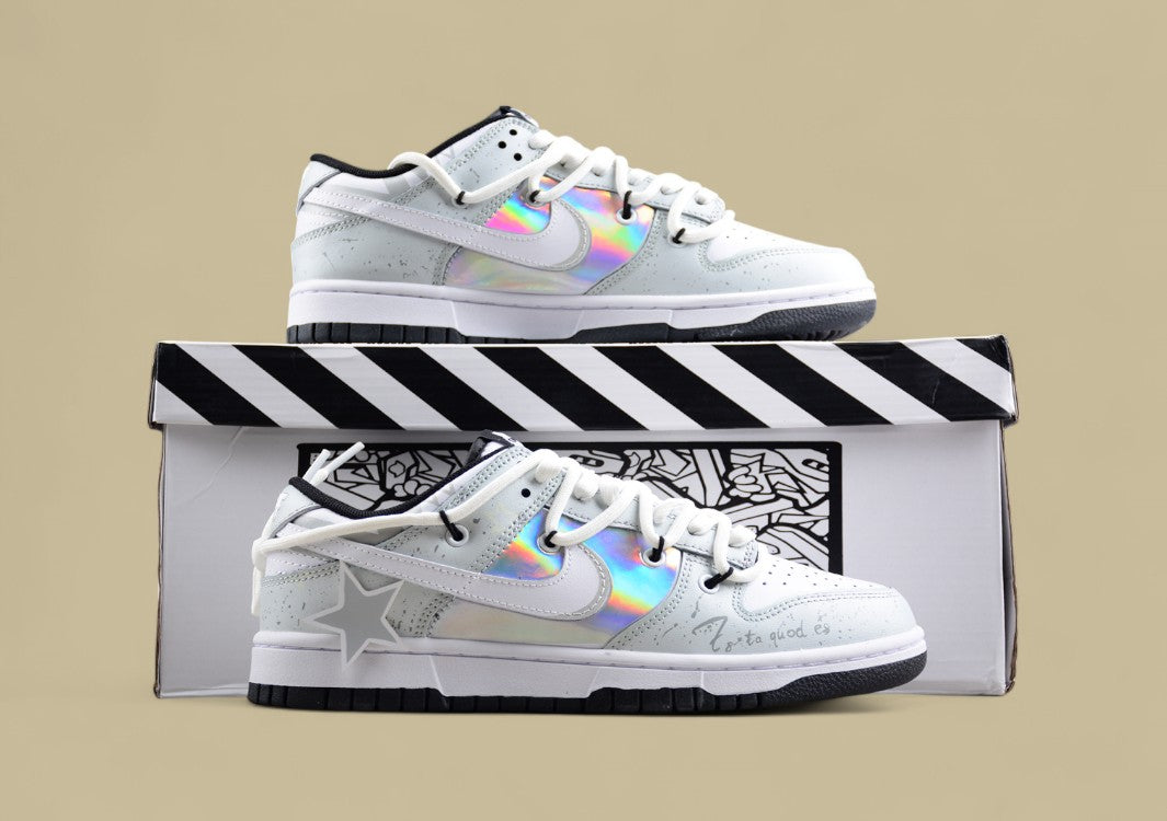 Nk Dunk Low Dream Press Galaxy Star Laser SB Strap Low Top Casual Shoes