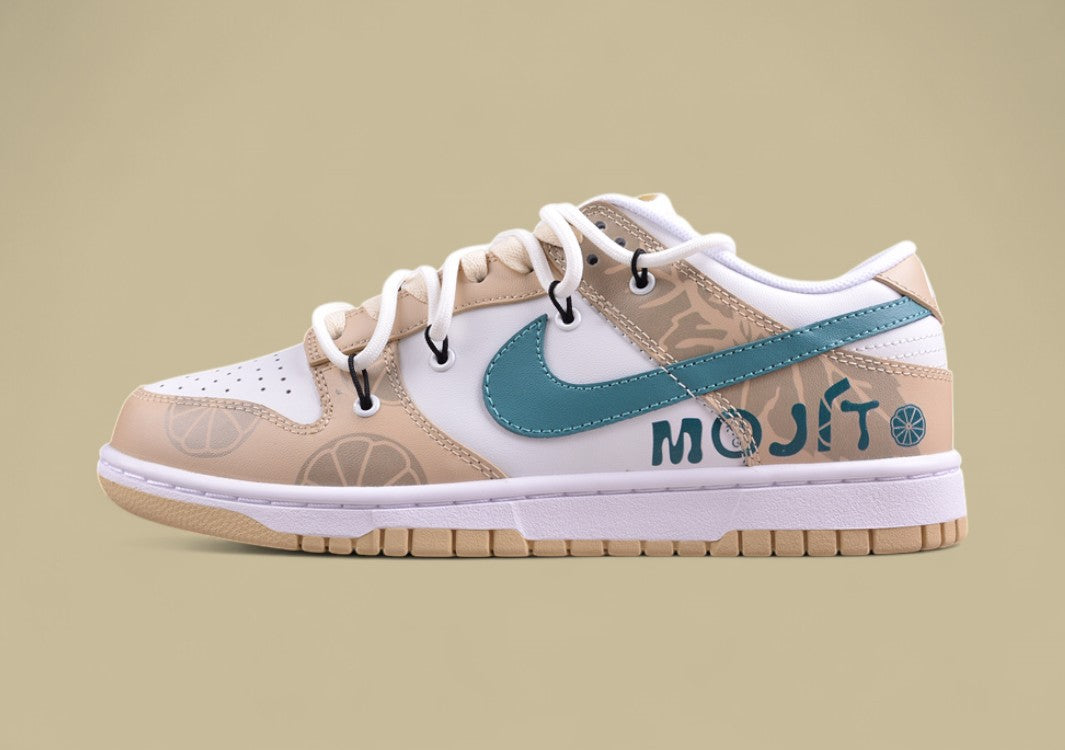 Nk Dunk Low Drunk Lemon Mojito SB Lace-up Low-top Casual Shoes