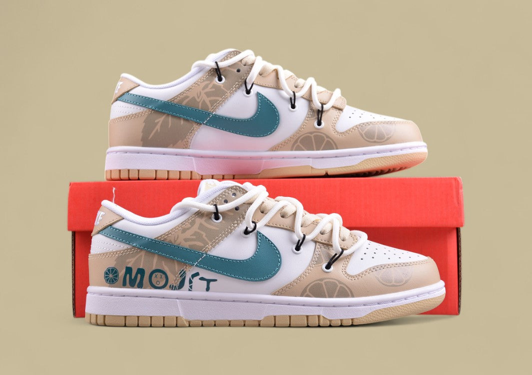 Nk Dunk Low Drunk Lemon Mojito SB Lace-up Low-top Casual Shoes