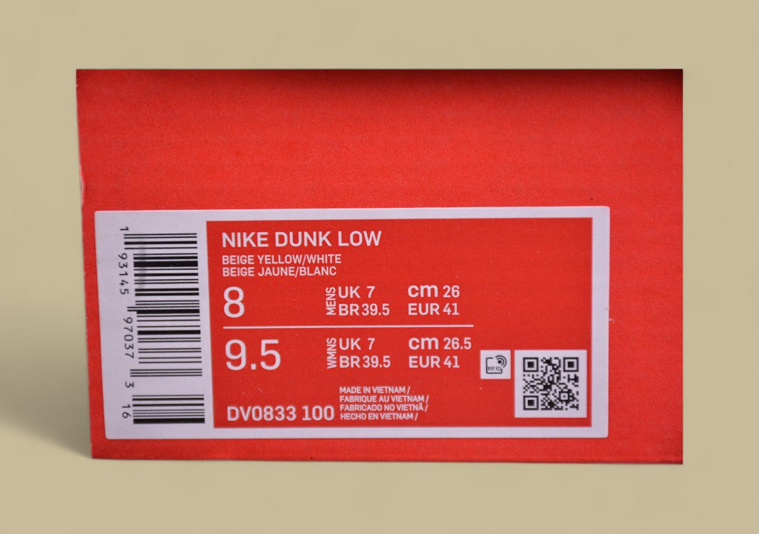 Nk Dunk Low Drunk Lemon Mojito SB Lace-up Low-top Casual Shoes