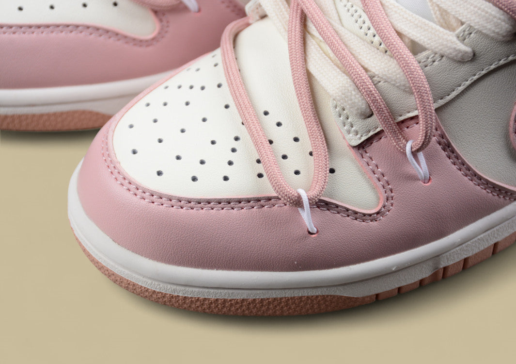 Nk Dunk Low ESS Custom Edition Rose Pink Retro Sweetheart Low Top Casual Shoes