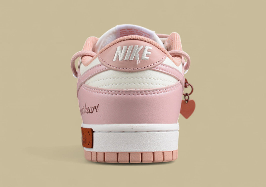 Nk Dunk Low ESS Custom Edition Rose Pink Retro Sweetheart Low Top Casual Shoes