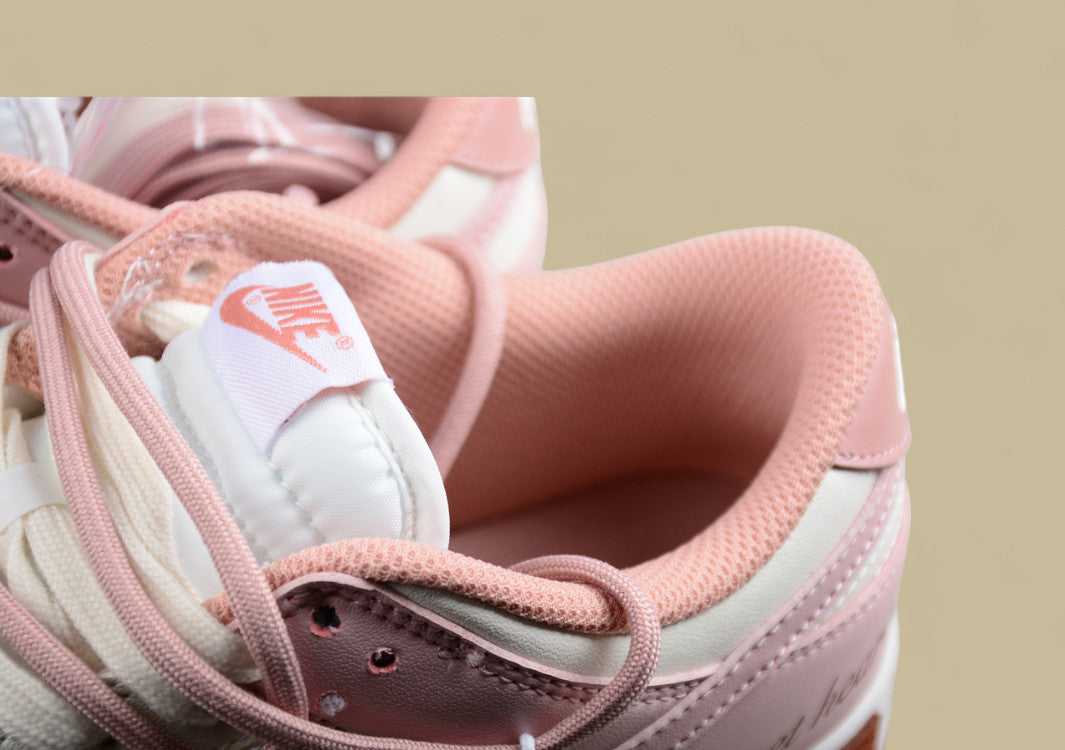 Nk Dunk Low ESS Custom Edition Rose Pink Retro Sweetheart Low Top Casual Shoes