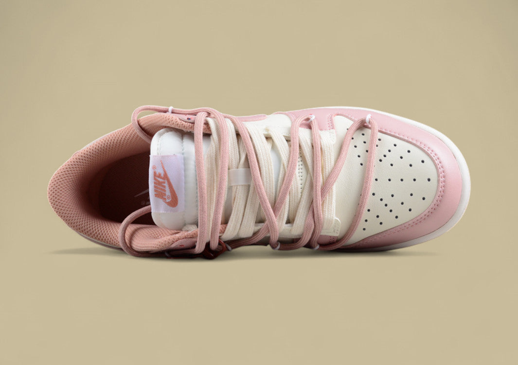 Nk Dunk Low ESS Custom Edition Rose Pink Retro Sweetheart Low Top Casual Shoes