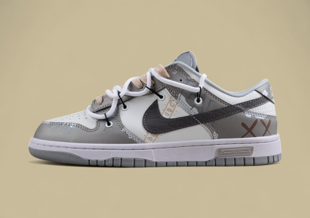 Nk Dunk Low ESS Customized Panda Prank Hip-Hop Theme Low-top Casual Shoes