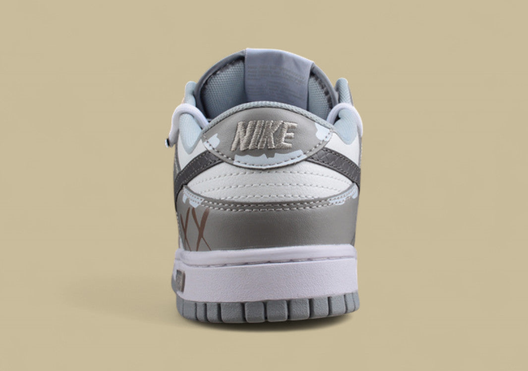 Nk Dunk Low ESS Customized Panda Prank Hip-Hop Theme Low-top Casual Shoes