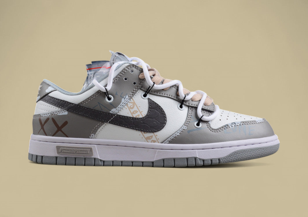 Nk Dunk Low ESS Customized Panda Prank Hip-Hop Theme Low-top Casual Shoes
