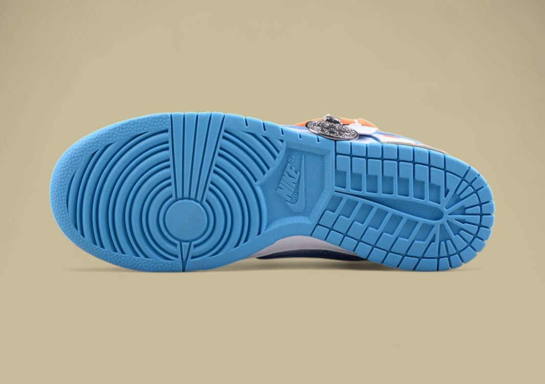 Nk Dunk Low FZBB Summer Qingyun North Carolina Blue Clear Sky Love Wax Envelope Lover Gift Box SB Strap Low Top Casual Shoe