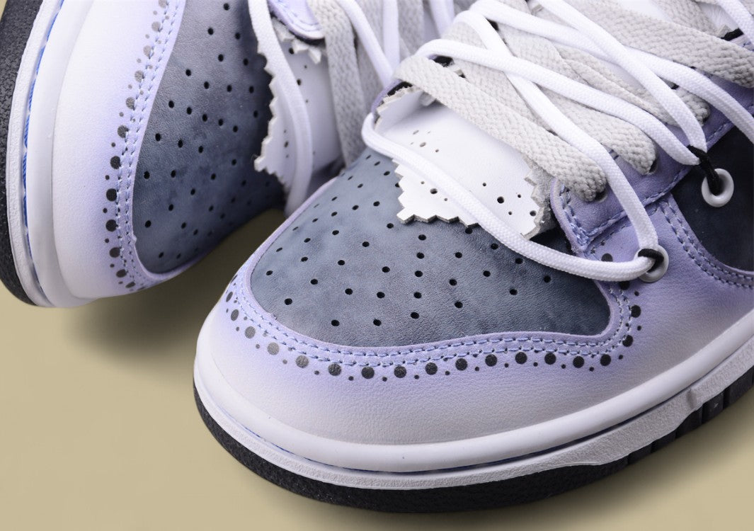 Nk Dunk Low Fzbb Daisy Valentine's Day Gift Box Y2K Ink Tie-Dye Single Noble SB Strap Low Top Casual Shoes