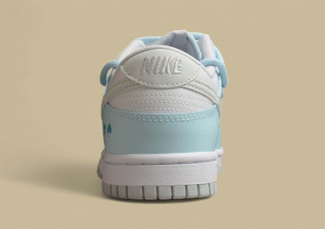 Nk Dunk Low Heart Poker Graffiti American North Carolina Blue SB Strap Low Top Casual Shoes