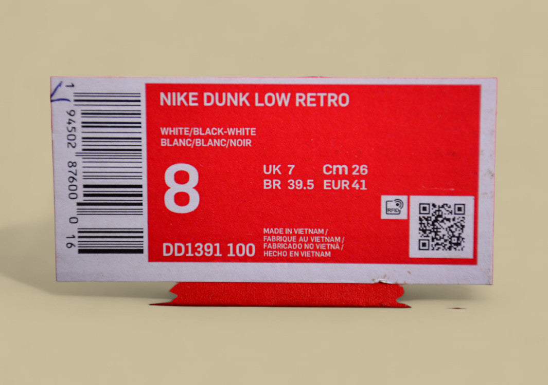 Nk Dunk Low Little Panda Chinese Style Deconstruction Hemp Rope SB Retro Old Low-top Casual Shoes