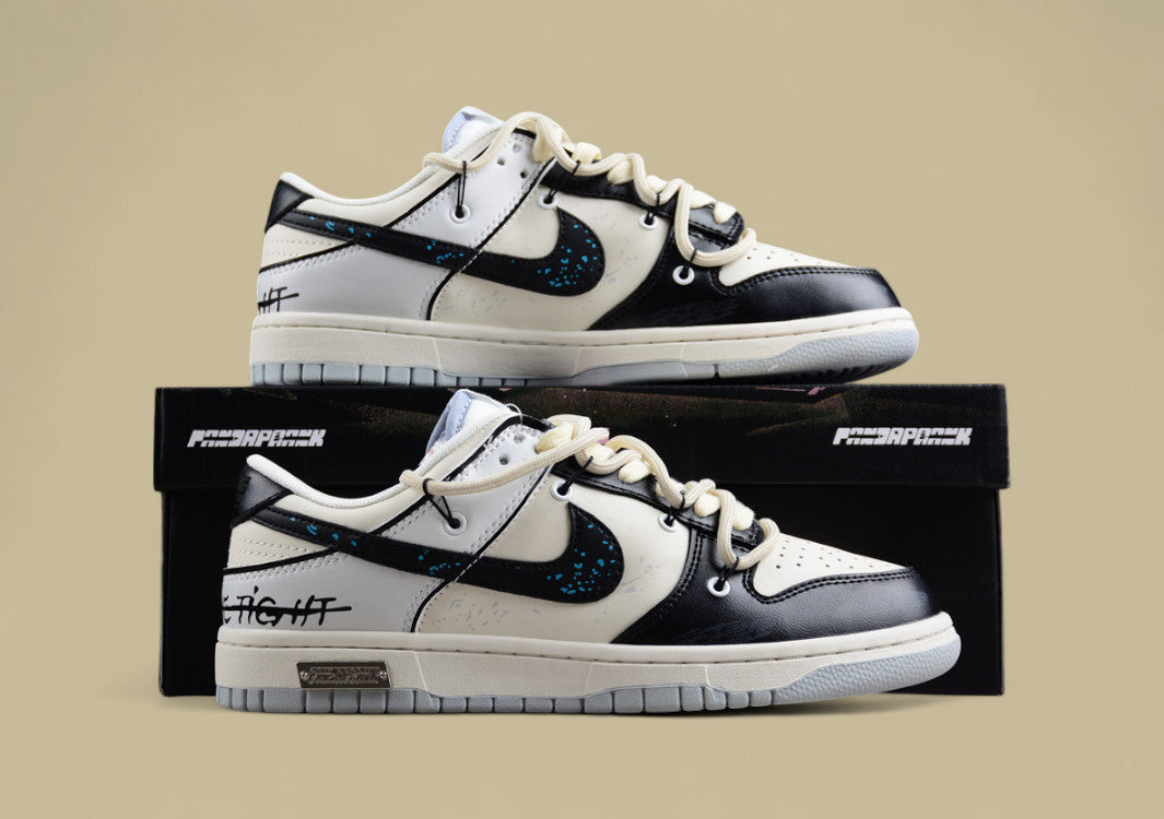 Nk Dunk Low "Miami Hurricanes" Space Exploration Star Trek Custom Version Deconstruction Straps Retro Old Low-top Sneakers