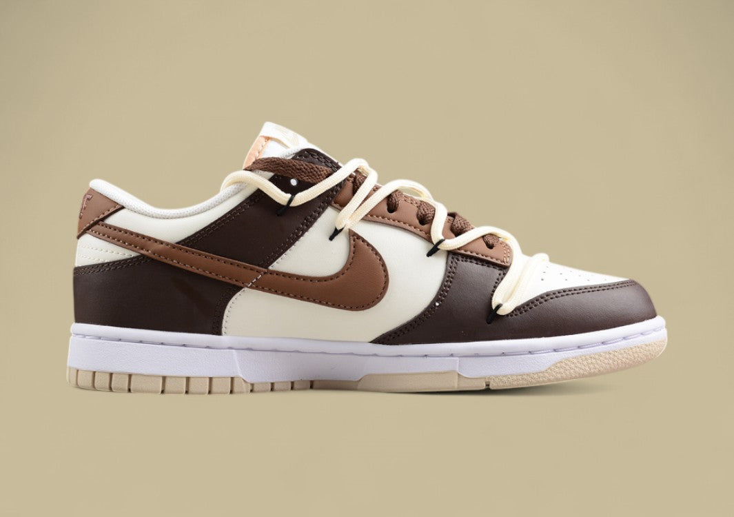 Nk Dunk Low Mocha Brown SB Lace-up Low-top Casual Shoes