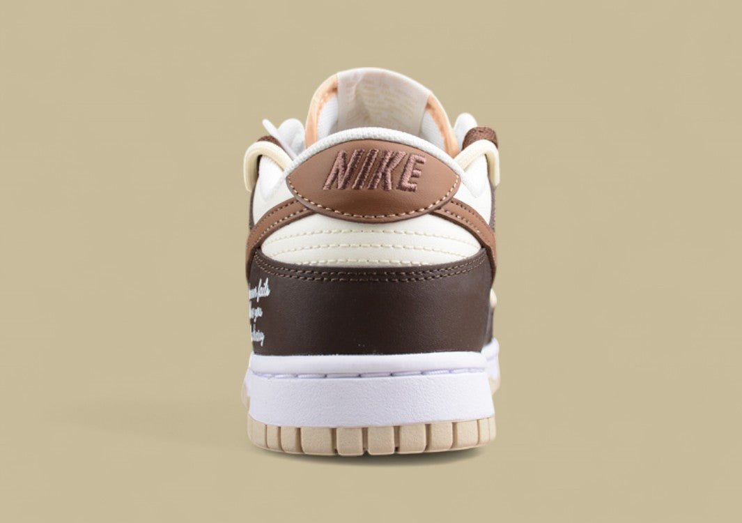Nk Dunk Low Mocha Brown SB Lace-up Low-top Casual Shoes