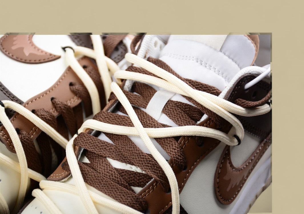 Nk Dunk Low Mocha Brown SB Lace-up Low-top Casual Shoes