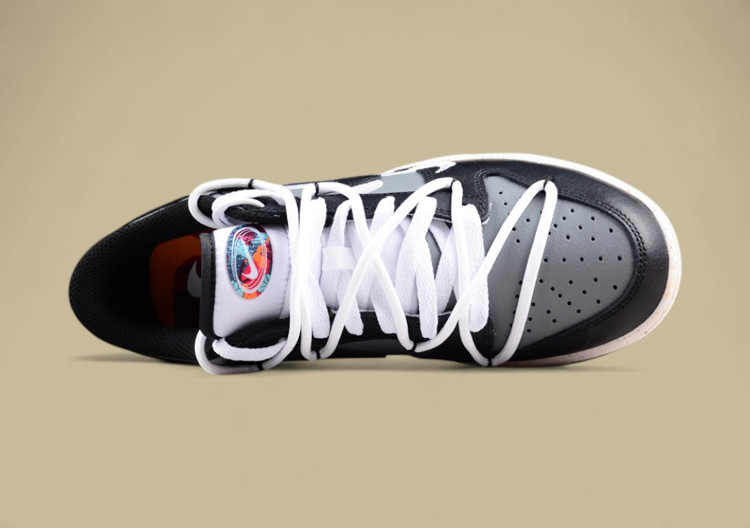 Nk Dunk Low "Multi Color" Vitality Three Hook Custom Edition Deconstruction Strap Casual Sneakers