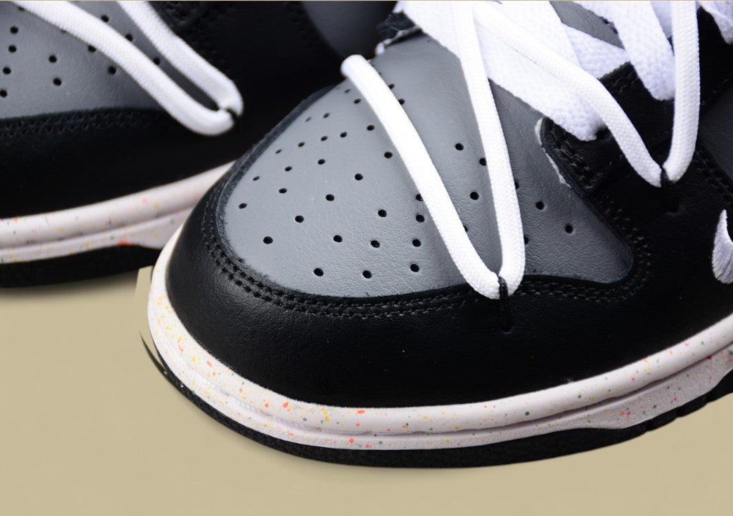 Nk Dunk Low "Multi Color" Vitality Three Hook Custom Edition Deconstruction Strap Casual Sneakers
