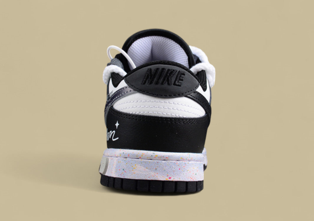 Nike Dunk Low "Vitality Multi Color" – Moon Edition Triple Swoosh Custom Deconstructed Shoe