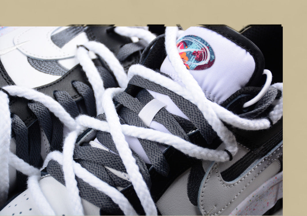 Nike Dunk Low "Vitality Multi Color" – Moon Edition Triple Swoosh Custom Deconstructed Shoe