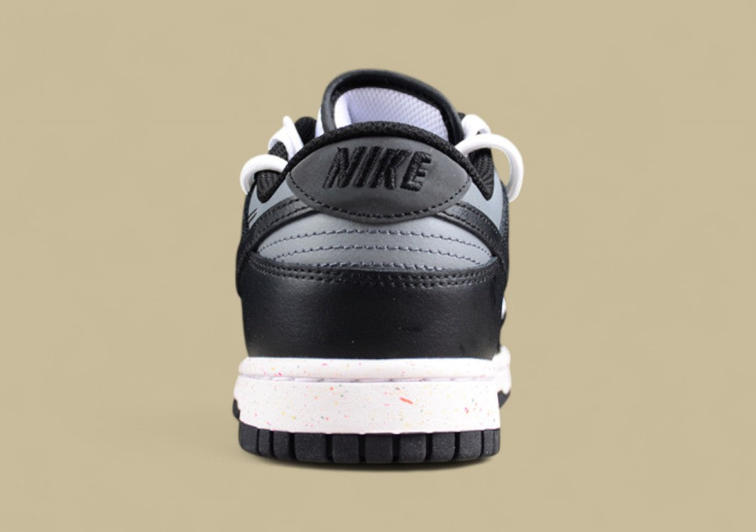 Nk Dunk Low "Multi Color" Vitality Three Hook Custom Edition Deconstruction Strap Casual Sneakers