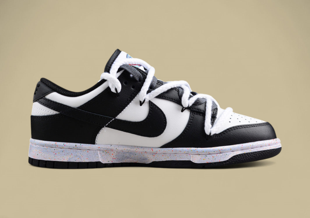 Nike Dunk Low "Vitality Multi Color" – Moon Edition Triple Swoosh Custom Deconstructed Shoe