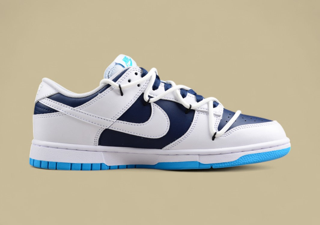 Nk Dunk Low Navy Blue Heart Deconstruction SB Strap Low Top Casual Shoes