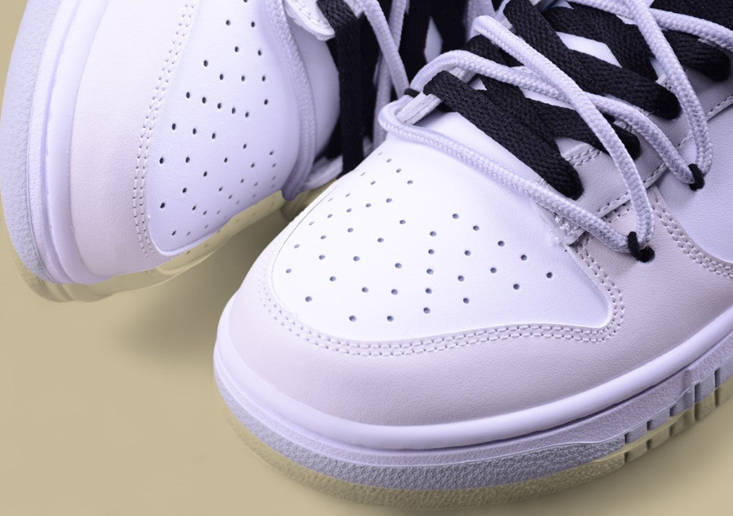 Nk Dunk Low New Chinese Style Bamboo Gray Camouflage Gray and White Sb Strap Low-top Casual Shoes