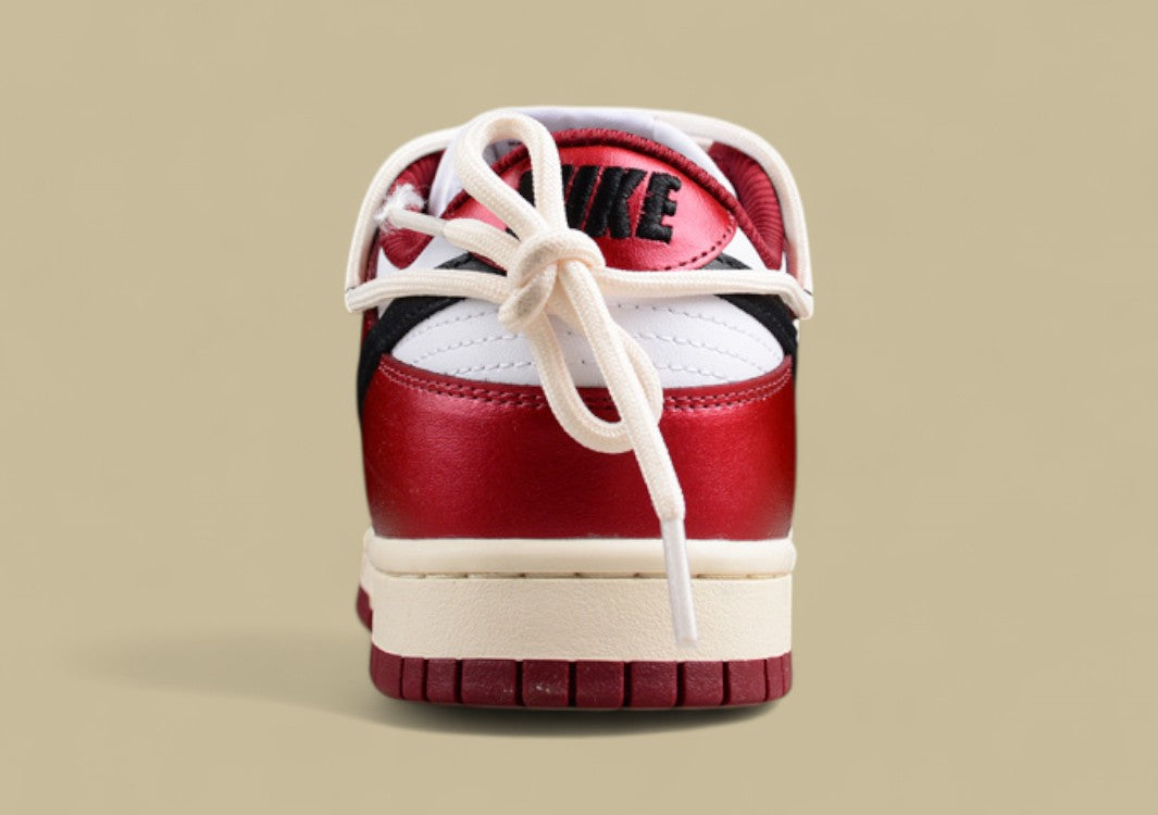 Nk Dunk Low PRM Red Wine Manor Old Retro Chicago Deconstruction SB Strap Low Top Casual Shoes