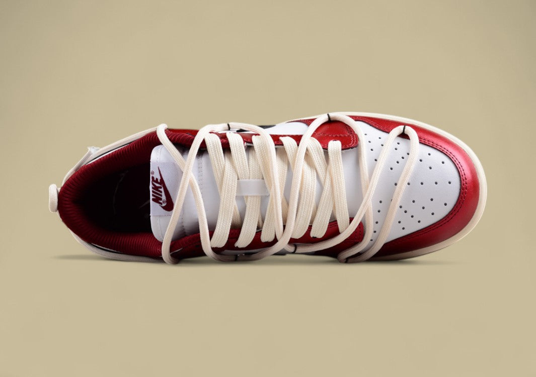 Nk Dunk Low PRM Red Wine Manor Old Retro Chicago Deconstruction SB Strap Low Top Casual Shoes