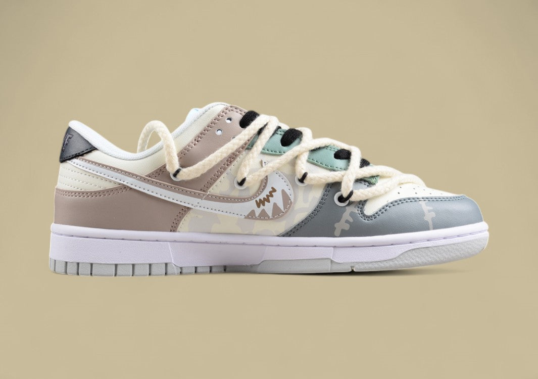 Nk Dunk Low Panda Prank-Jungle Crossing Forest Fruit SB Strap Low Top Casual Shoes