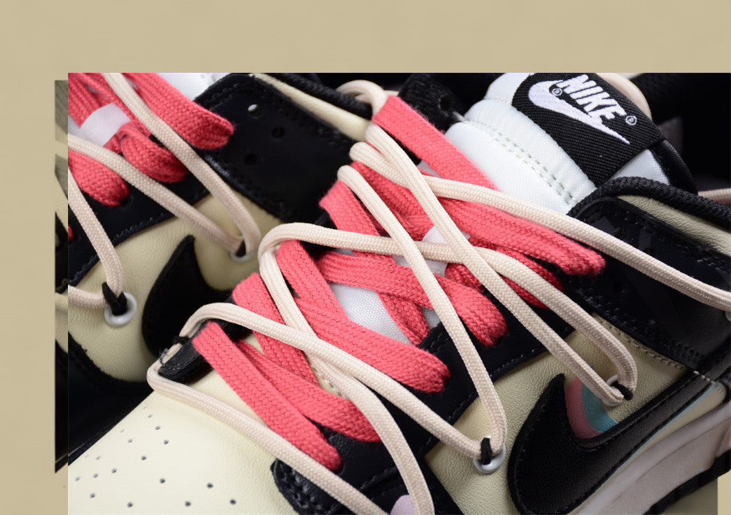 Nk Dunk Low Panda Prank-Psychedelic Love SB Strap Low Top Casual Shoes