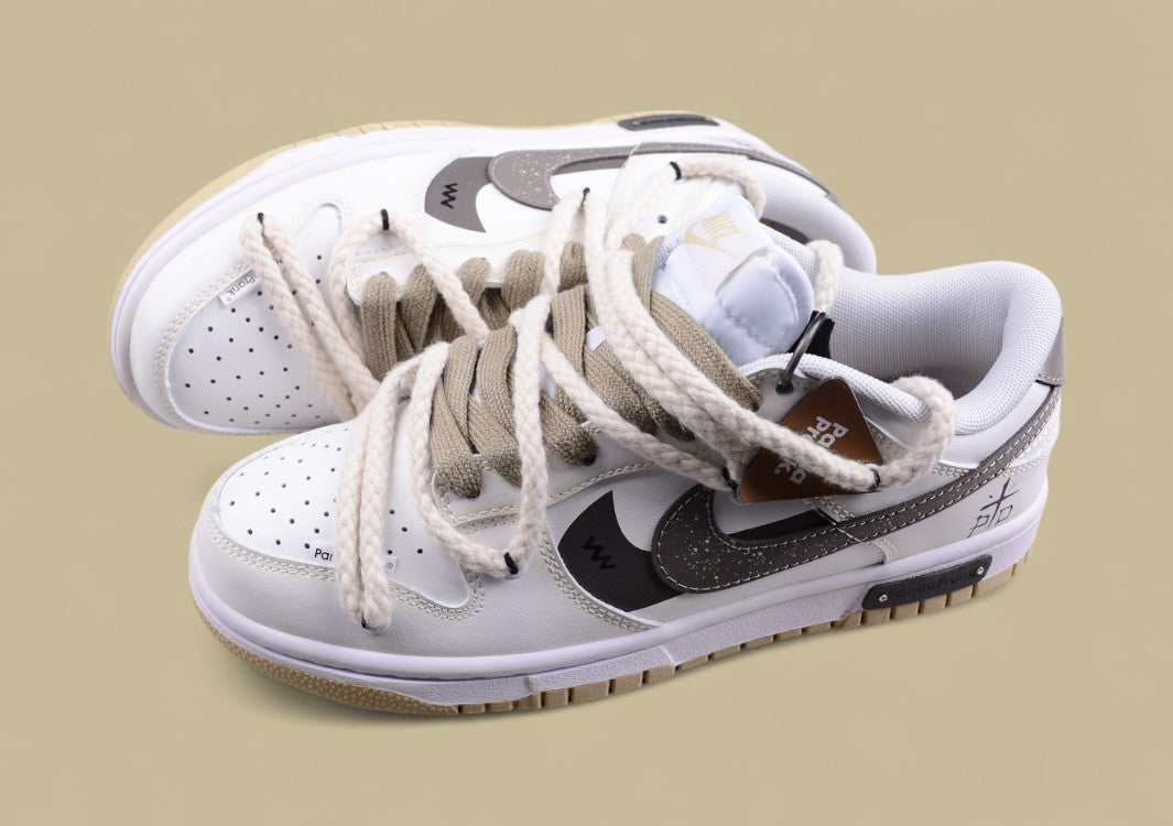 Nk Dunk Low Panda Prank-Street Racing Flying Cloud Top SB Strap Low Top Casual Shoes