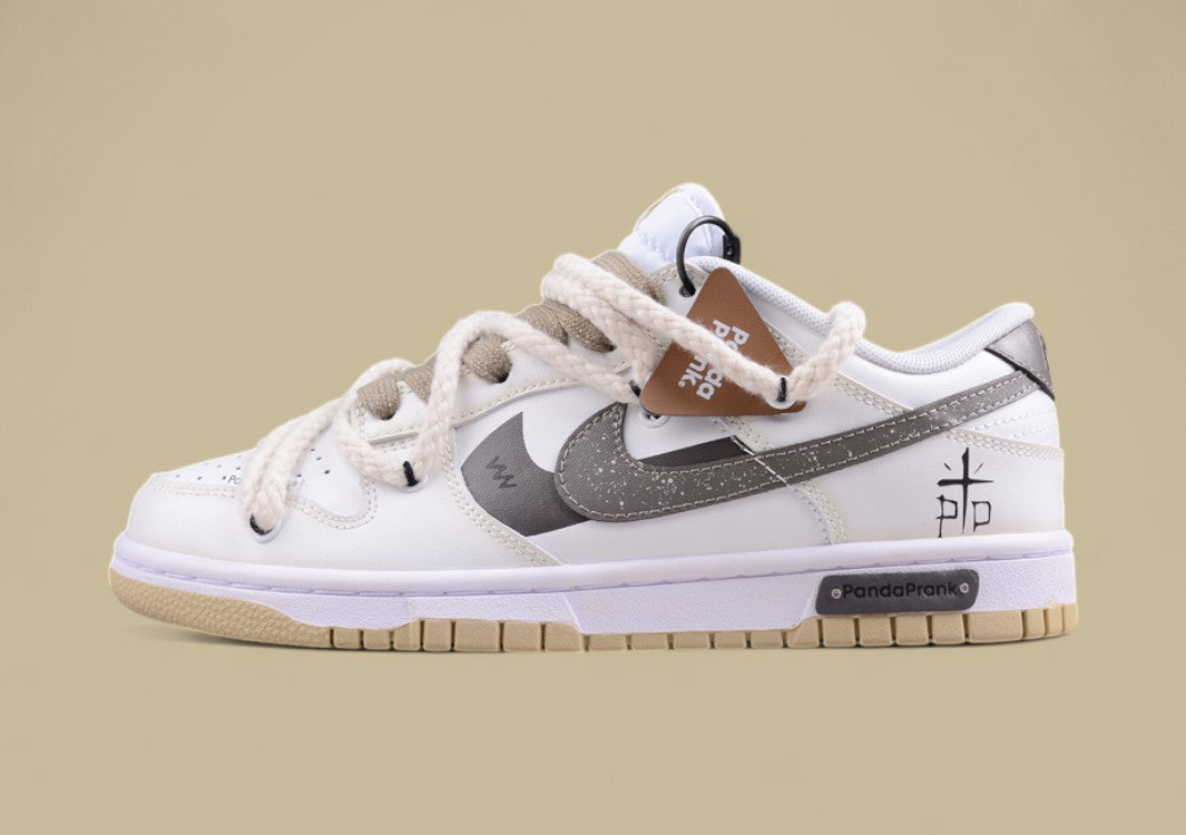 Nk Dunk Low Panda Prank-Street Racing Flying Cloud Top SB Strap Low Top Casual Shoes