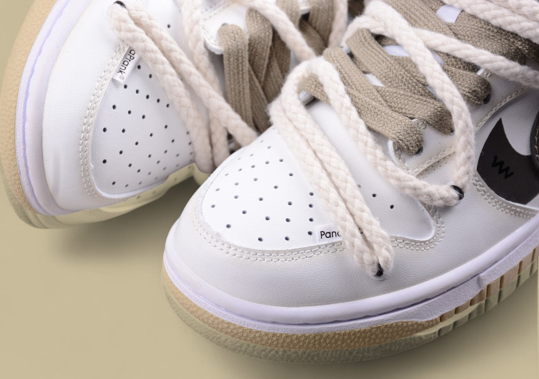 Nk Dunk Low Panda Prank-Street Racing Flying Cloud Top SB Strap Low Top Casual Shoes