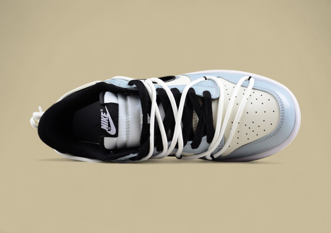 Nk Dunk Low Panda Prank-The Art of Love SB Lace-up Low-top Casual Shoes