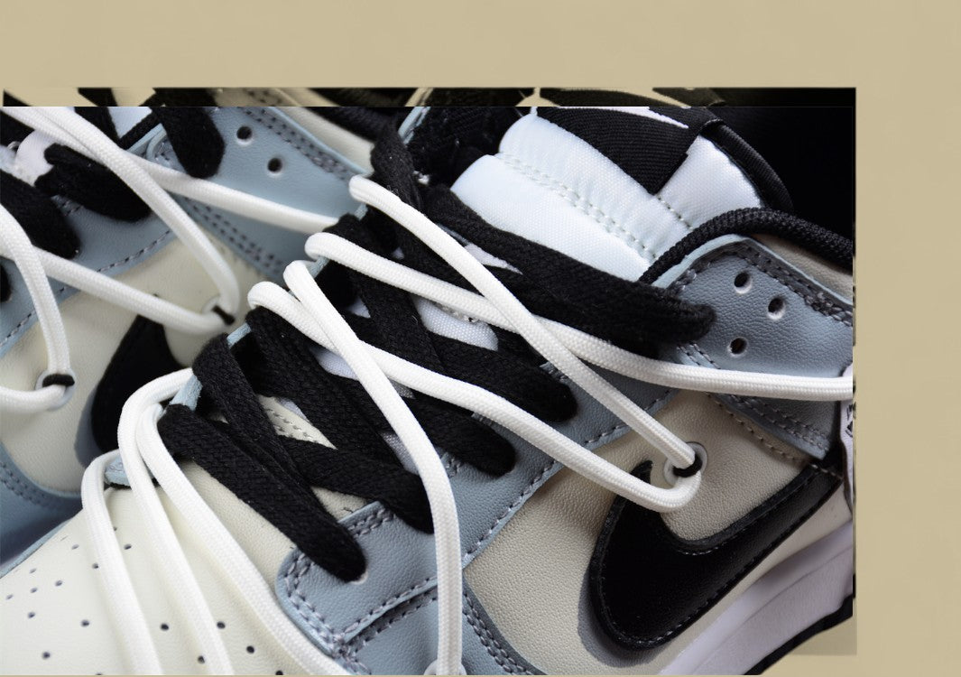 Nk Dunk Low Panda Prank-The Art of Love SB Lace-up Low-top Casual Shoes