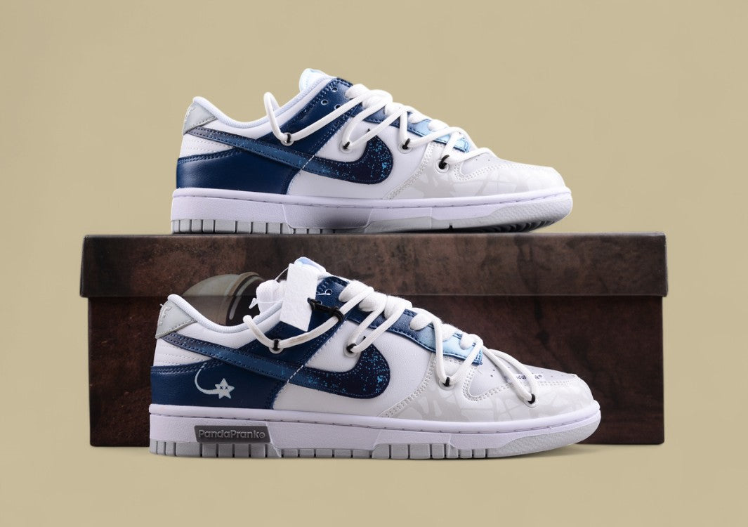 Nk Dunk Low Panda Prank Interstellar Crossing-Lost Battlefield SB Strap Low Top Casual Shoes