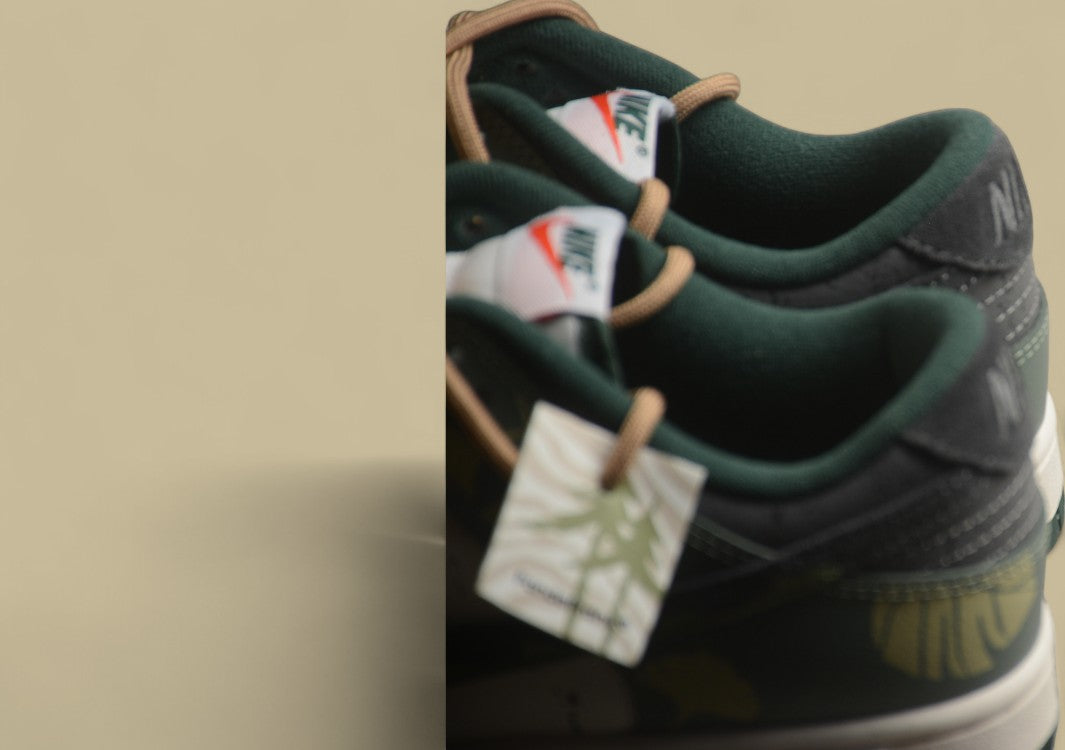 Nk Dunk Low Panda Prank Jungle Crossing-Green Field Floating Abyss Beige Brown Green SB Strap Low Top Casual Shoes