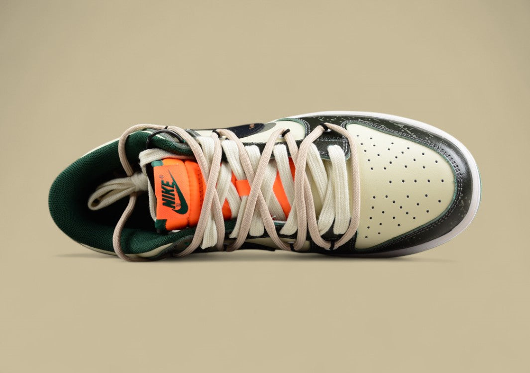Nk Dunk Low Panda Prank Jungle Crossing Wilderness Ore Morandi Army Green Retro SB Strap Low Top Casual Shoes