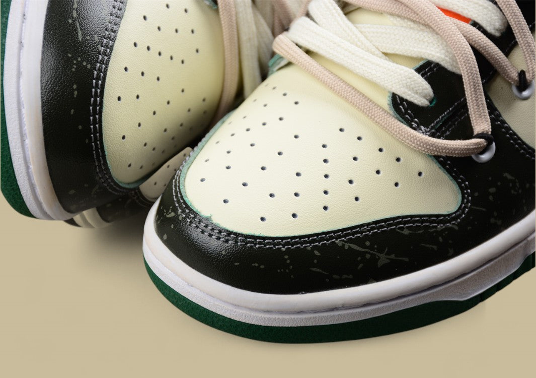 Nk Dunk Low Panda Prank Jungle Crossing Wilderness Ore Morandi Army Green Retro SB Strap Low Top Casual Shoes