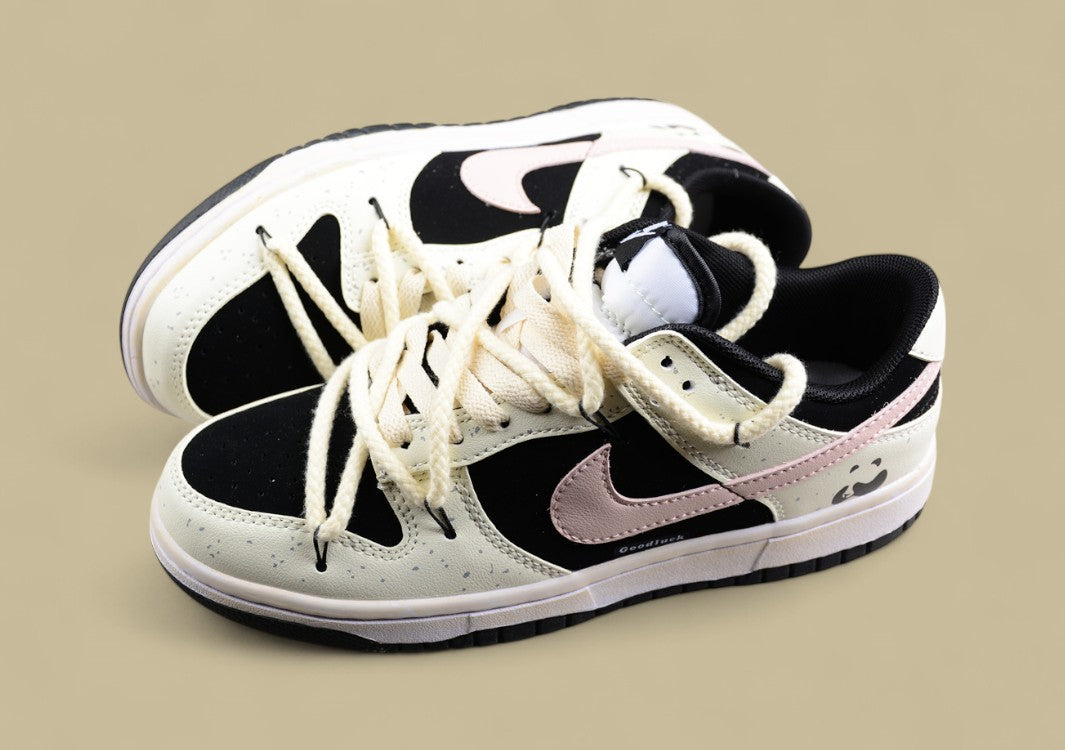 Nk Dunk Low Panda Strap SB Strap Low Top Casual Shoes