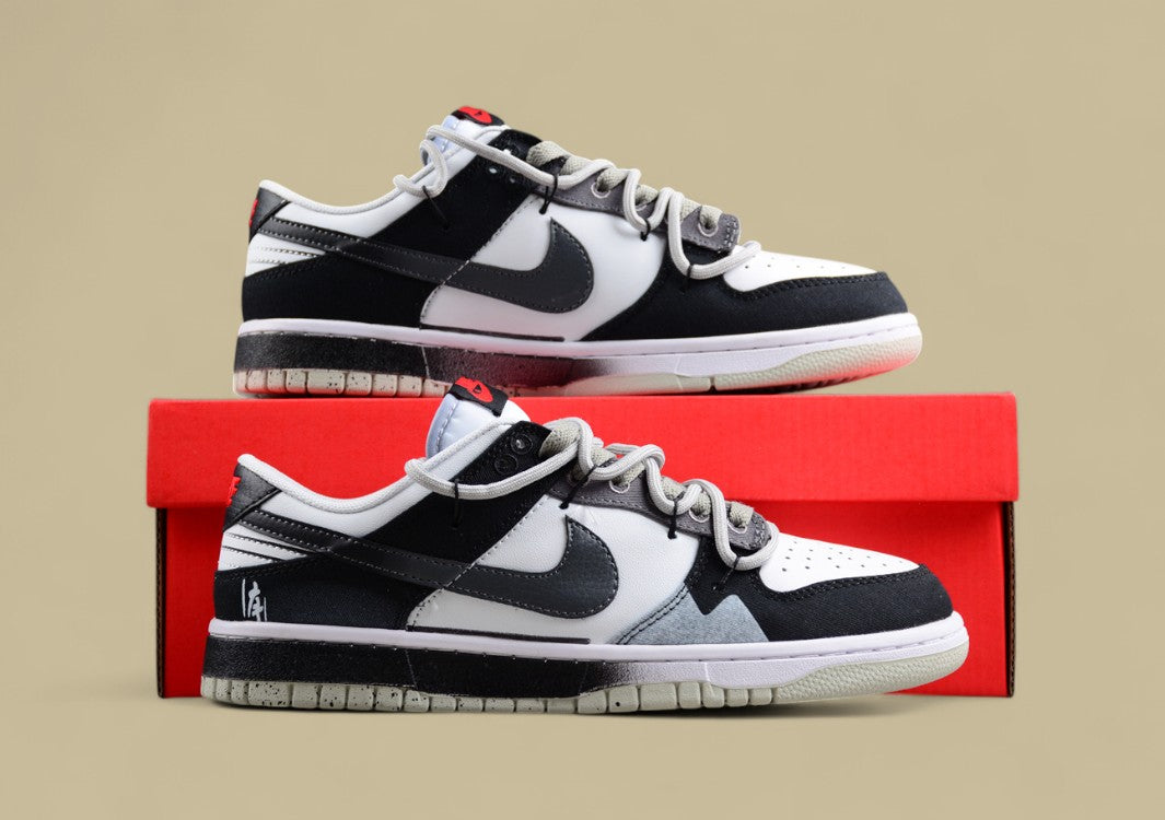 Nk Dunk Low "Plaid" Sb Dunk Broken Backboard Fashion Casual Shoes