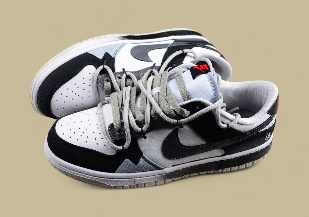 Nk Dunk Low "Plaid" Sb Dunk Broken Backboard Fashion Casual Shoes