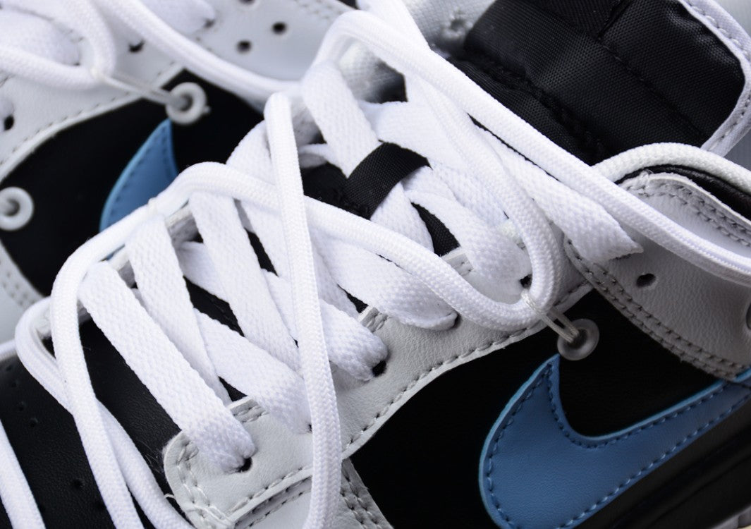Nk Dunk Low Rapid Black and White Valentine's Day Custom Edition Deconstruction Strap Casual Shoes