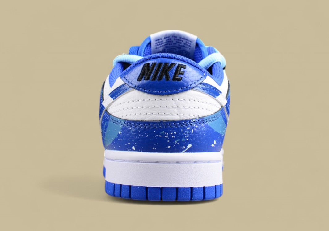 Nk Dunk Low Retro Sunrise Wave Spray Ink Deconstruction SB Strap Low Top Casual Shoes