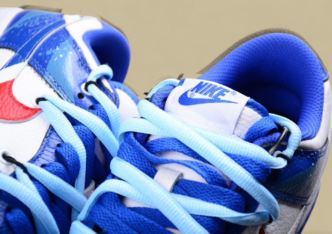 Nk Dunk Low Retro Sunrise Wave Spray Ink Deconstruction SB Strap Low Top Casual Shoes