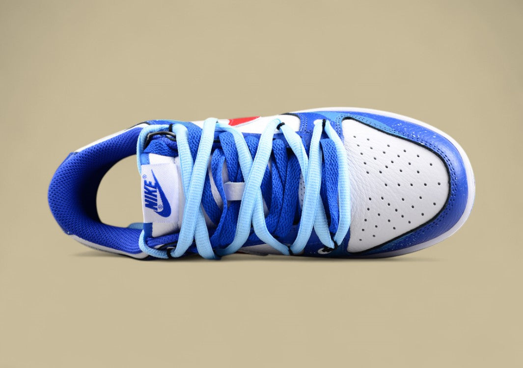 Nk Dunk Low Retro Sunrise Wave Spray Ink Deconstruction SB Strap Low Top Casual Shoes