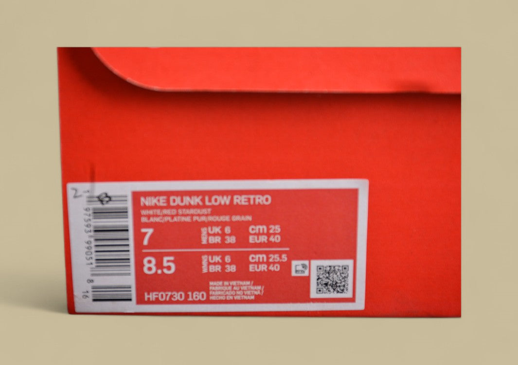 Nk Dunk Low Retro Valentine's Day Theme Sb Strap Low-top Casual Sneakers