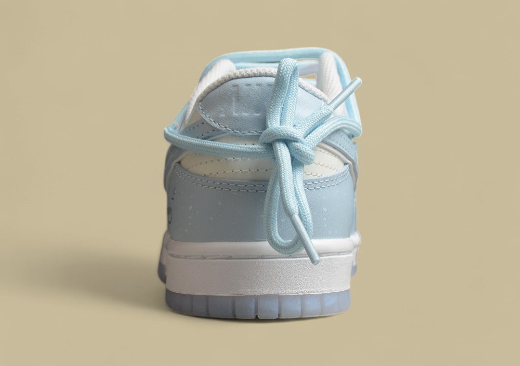 Nk Dunk Low Simple Sky Blue Sea Salt Lemon Sb Strap Low Top Casual Sneakers